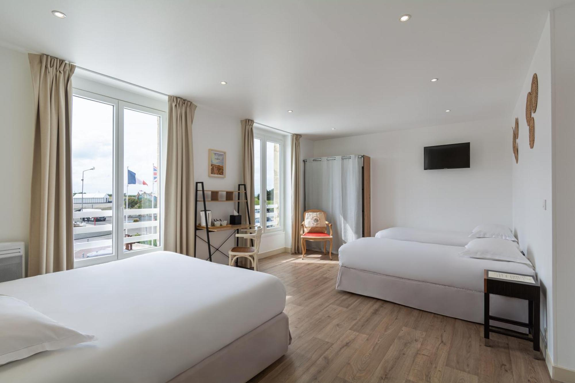 Hotel De La Plage 쿠르쇨 쉬르 메르 외부 사진